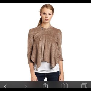 BCBGMAXAZRIA Perforated Bri Jacket